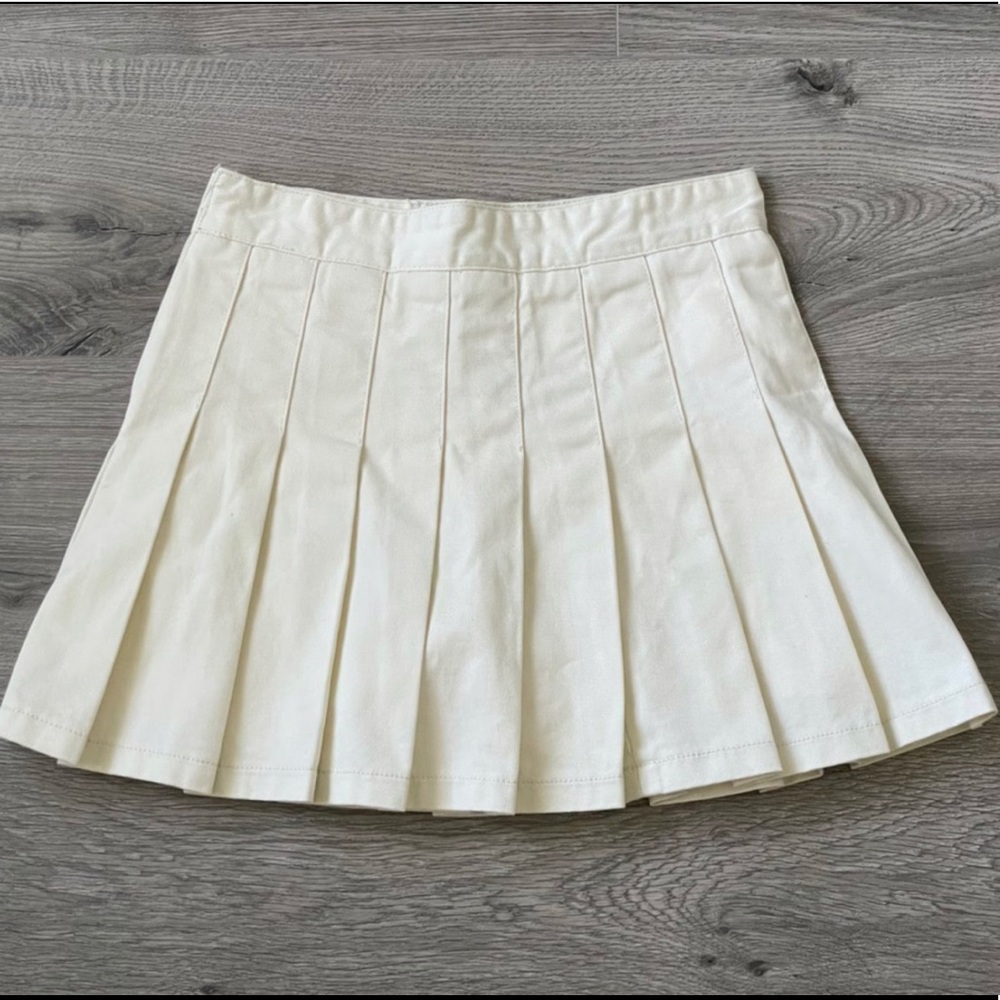 John Galt Off White Dana Tennis Skirt